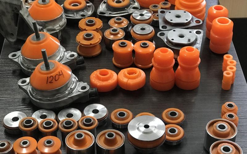 Audi 100. Polyurethane suspension. This range is only available from PolyPro