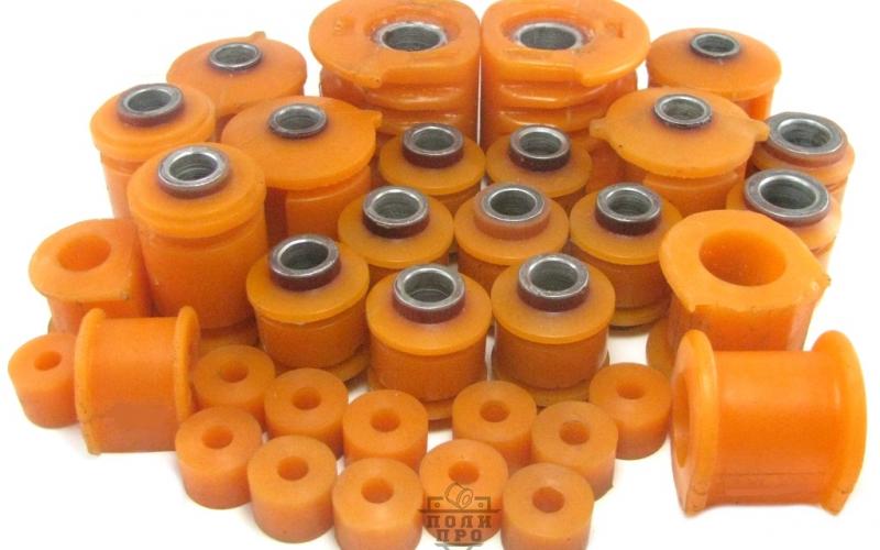 Do all polyurethane silentblocks and bushings squeak?