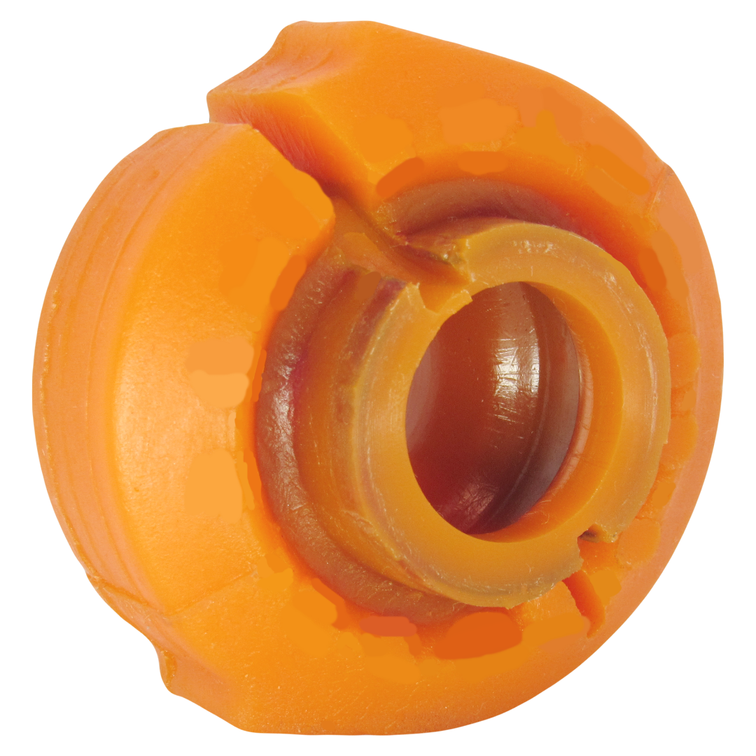 Polyurethane front stabilizer bushing Audi 100 1990-1994 (WITH METHYLIC REINFORCEMENT) 2.3L