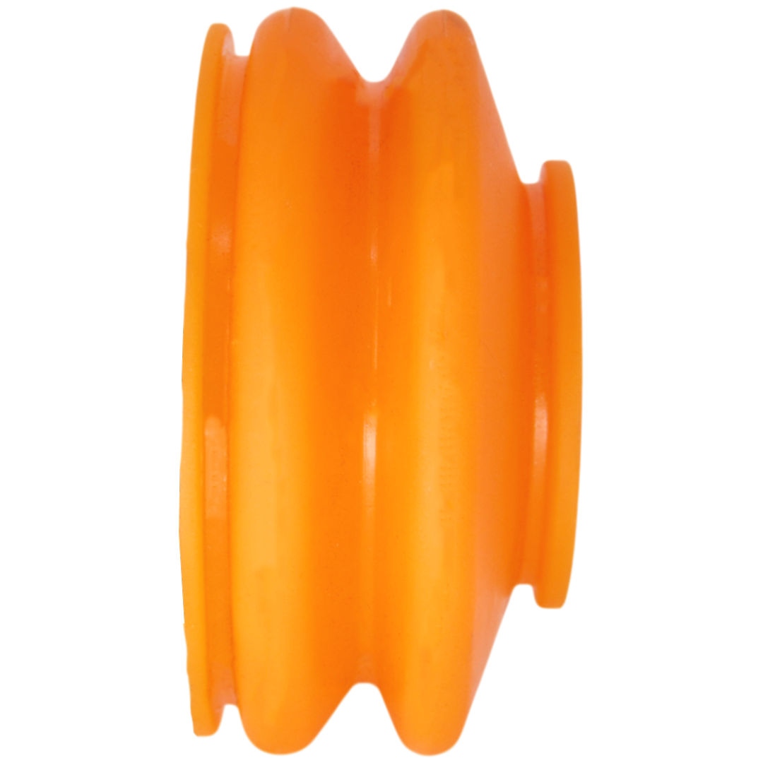 Поліуретановий пильник шарової опори під пружинне кільце d16*D31, L20 двохступеневий