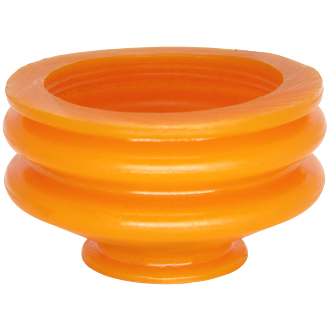 Polyurethane steering tip boot for spring ring d12*D28, L21 two-stage