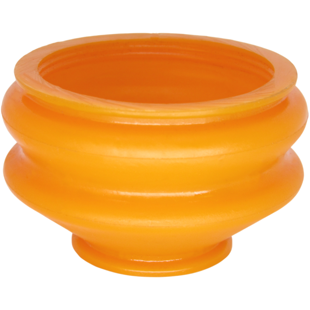 Поліуретановий пильник шарової опори під пружинне кільце d18*D36, L29 двохступеневий