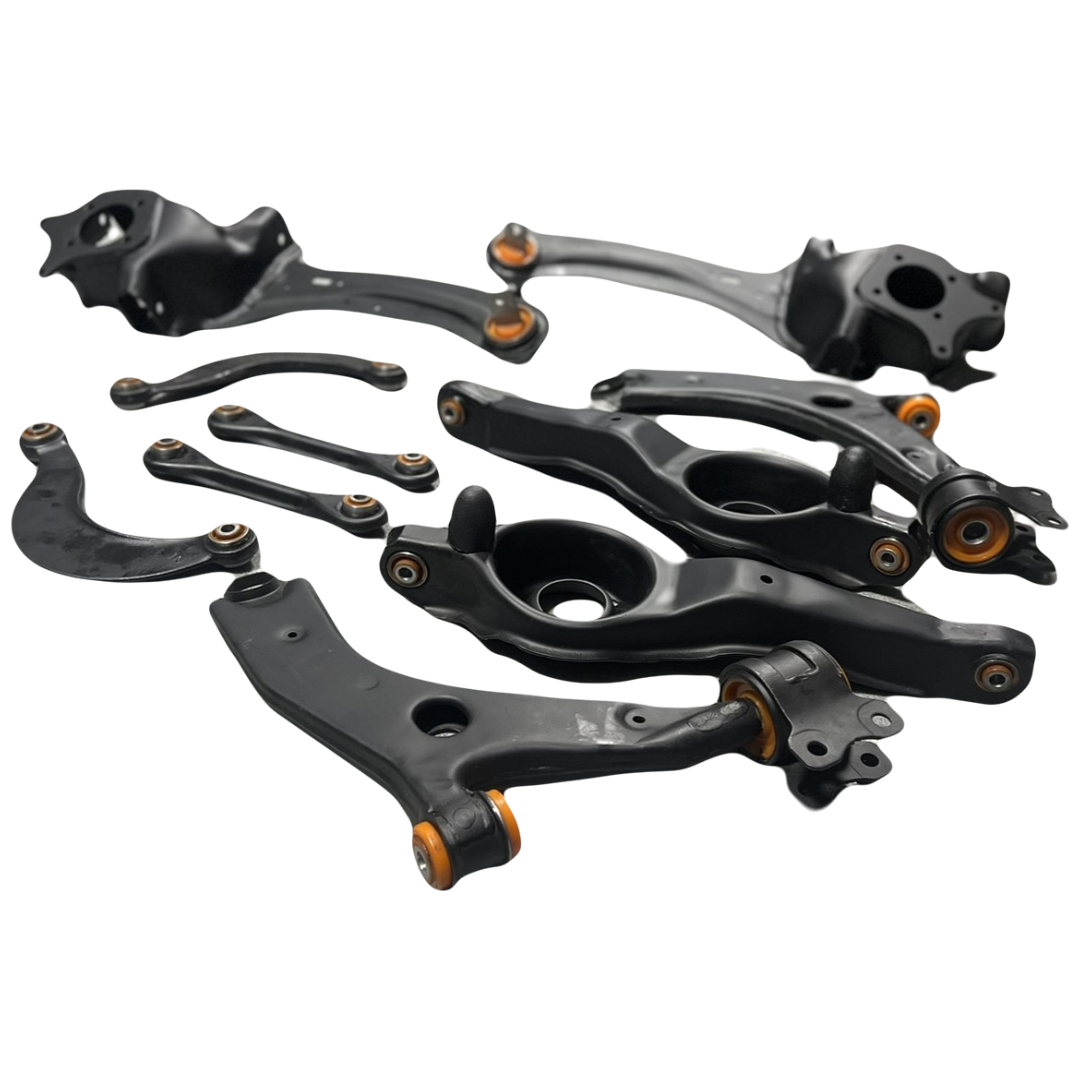 Підвіска автомобіля Mazda 3 2003-2009 Послуга з піскостуйного очищення, покриття фарбою та перепресування сайлентблока (Сайлентблоки в ціну не входять)