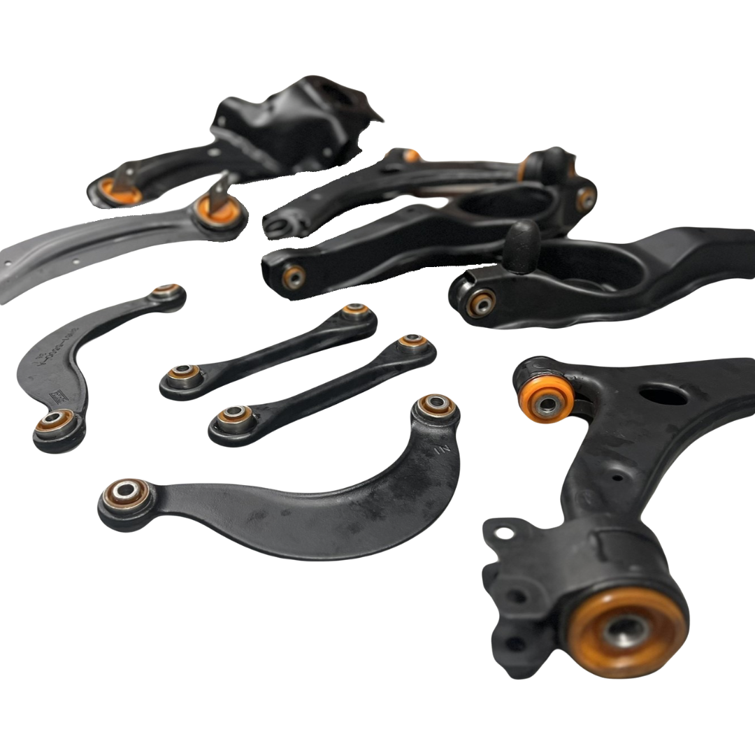 Підвіска автомобіля Mazda 3 2003-2009 Послуга з піскостуйного очищення, покриття фарбою та перепресування сайлентблока (Сайлентблоки в ціну не входять)