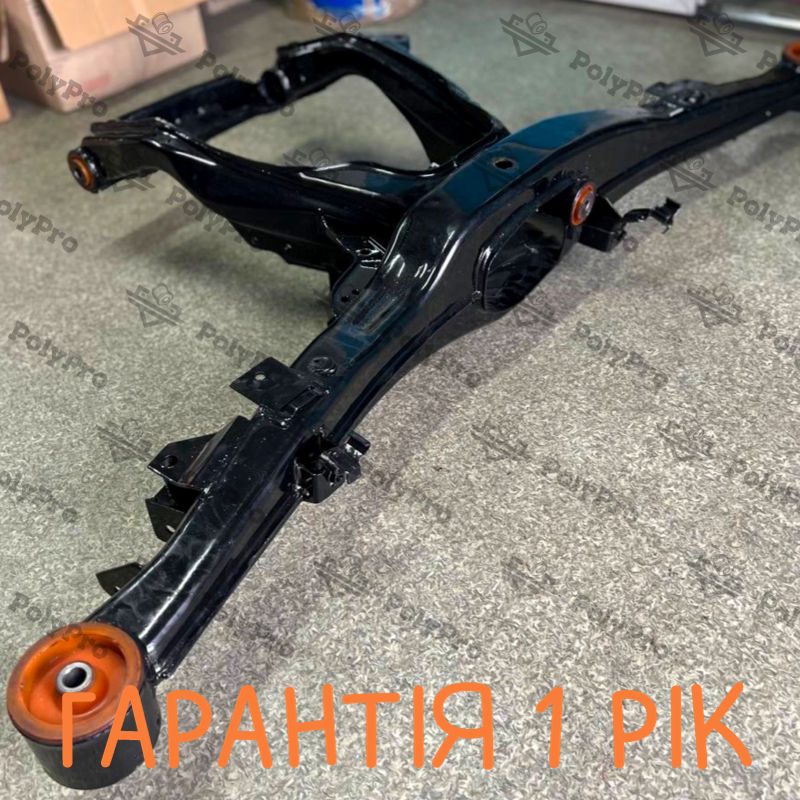 Задня балка Bmw E31 1989-1999 Послуга з піскостуйного очищення, покриття порошковою фарбою та перепресування сайлентблока (Сайлентблоки в ціну не входять)