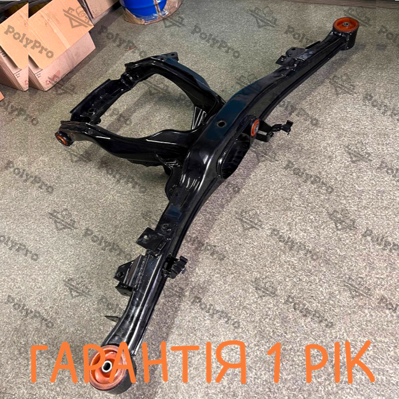 Задня балка Bmw E31 1989-1999 Послуга з піскостуйного очищення, покриття порошковою фарбою та перепресування сайлентблока (Сайлентблоки в ціну не входять)