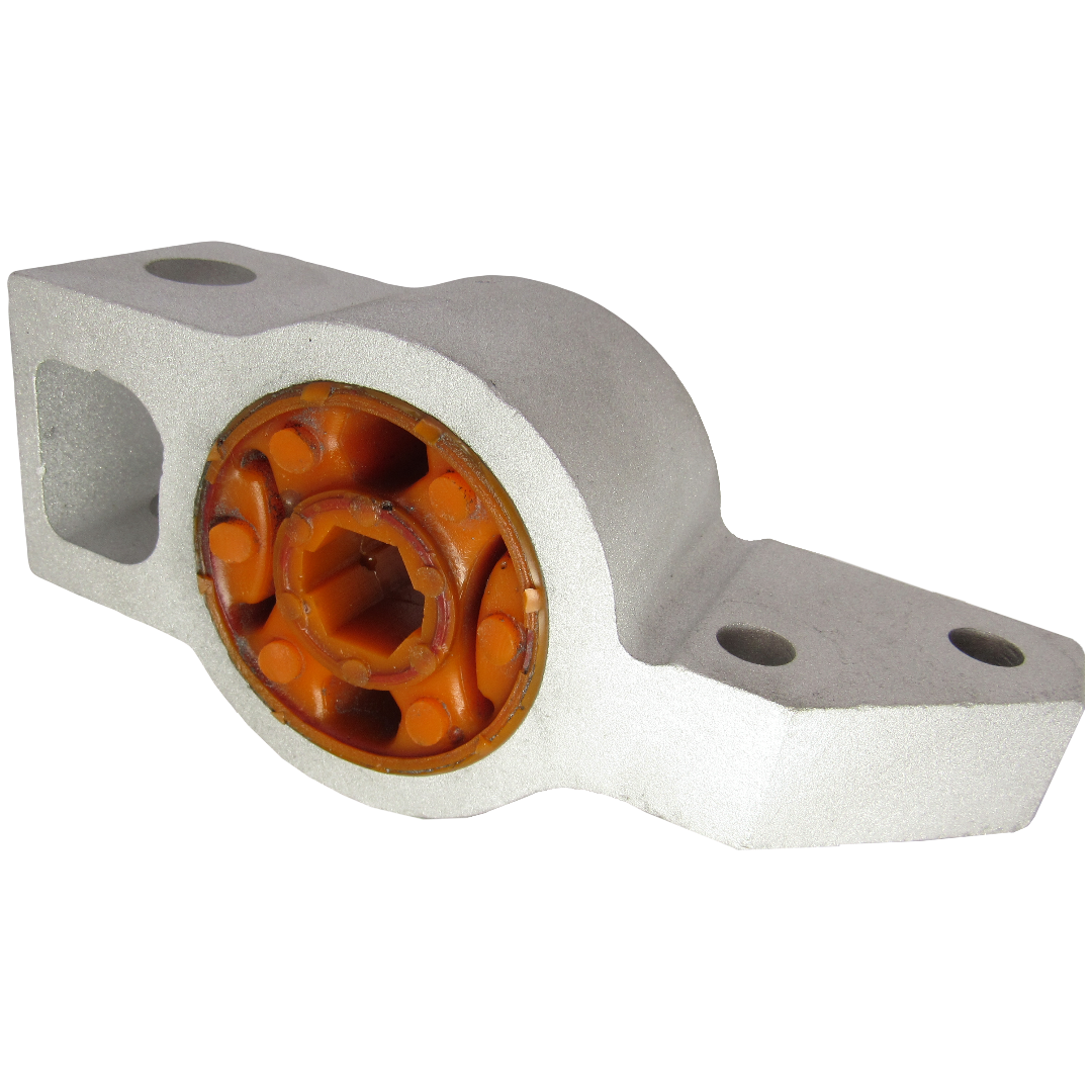 Поліуретановий сайлентблок переднього важеля задній Audi A3 2003-2012 лівий В КРОНШТЕЙНІ