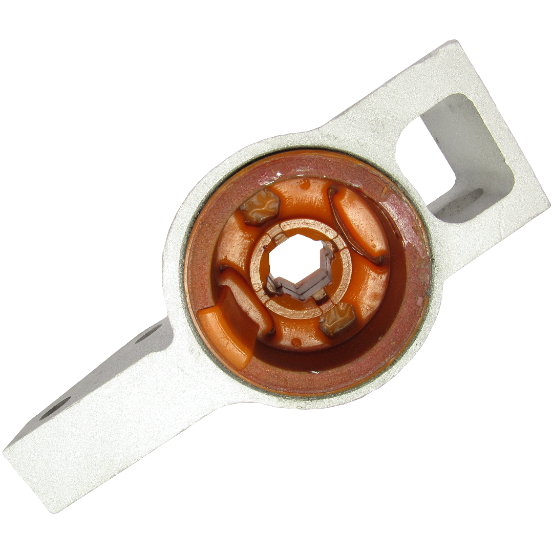 Поліуретановий сайлентблок переднього важеля задній Audi A3 2003-2012 лівий В КРОНШТЕЙНІ