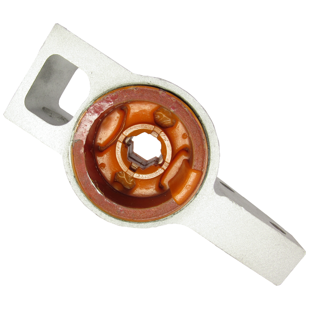 Поліуретановий сайлентблок переднього важеля задній Volkswagen Scirocco 2008- правий В КРОНШТЕЙНІ