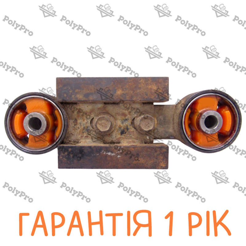 Поліуретанова подушка КПП Nissan Auster 1986-1990 Послуга з перепресування сайлентблоків (Сайлентблоки в ціну не входять)