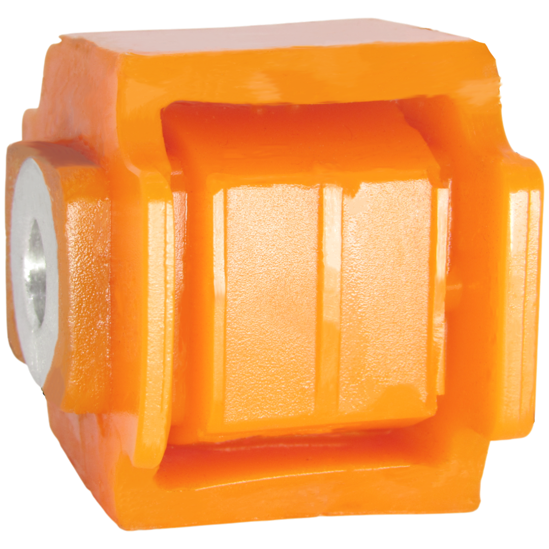 Поліуретанова подушка двигуна передня Saab 9-5 1997-2010 ВЕЛИКИЙ ЗМІННИЙ САЙЛЕНТБЛОК