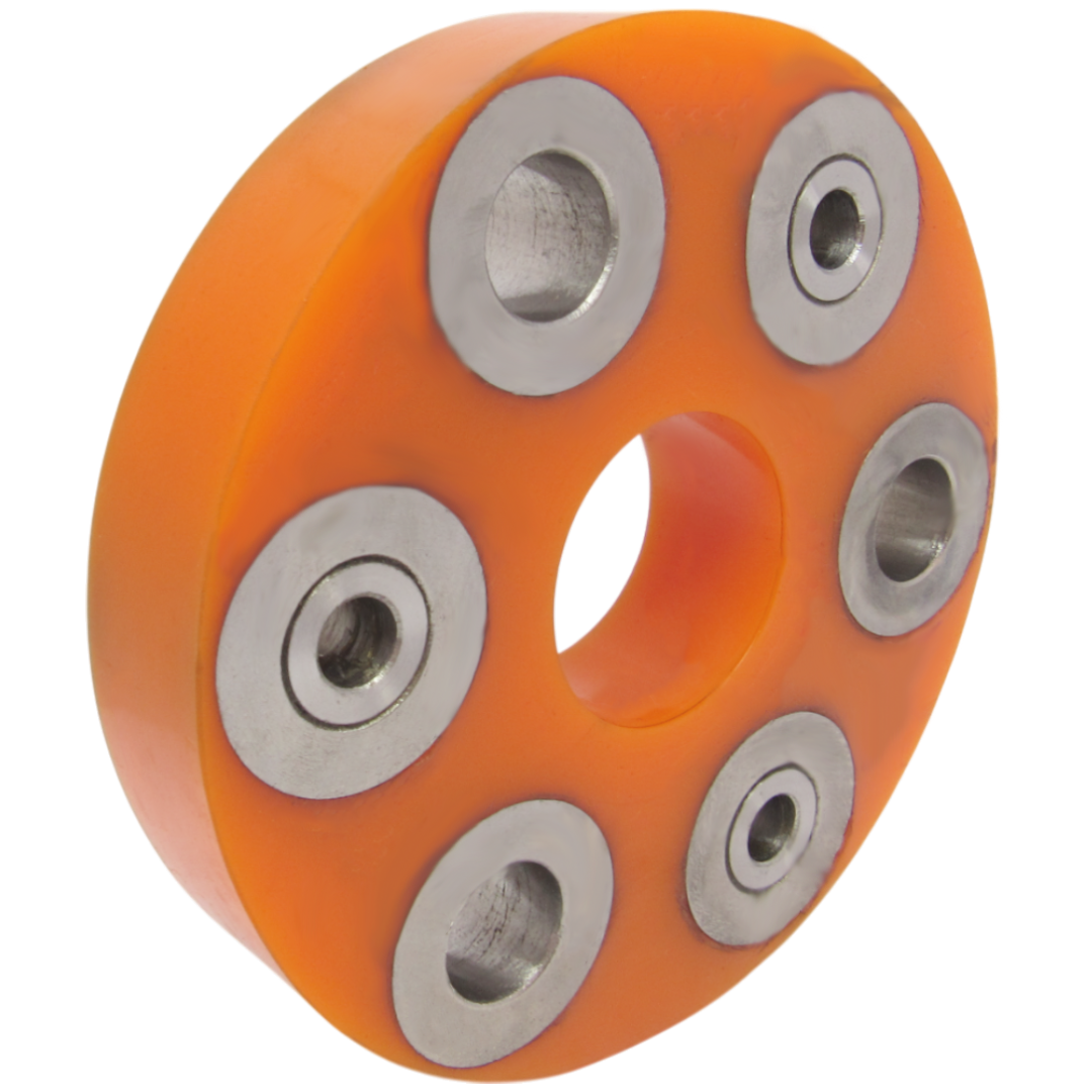 Поліуретанова еластична муфта карданного валу, задня Volkswagen T4 1990-2003 БЕЗ КРОНШТЕЙНУ