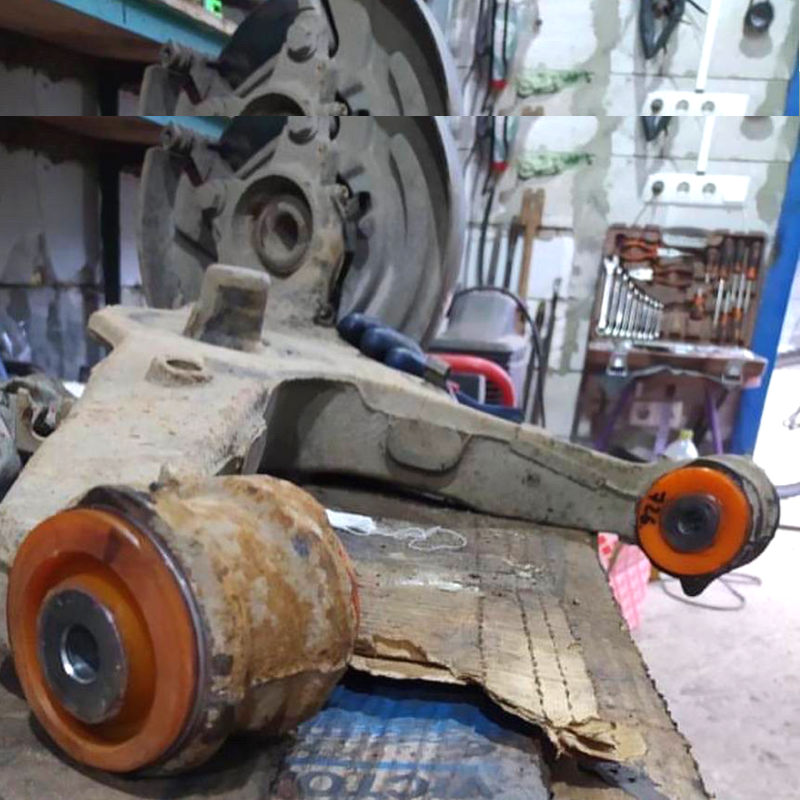 Задній важіль Volkswagen T6 2015- Послуга з перепресування сайлентблоків (Сайлентблоки в ціну не входять)