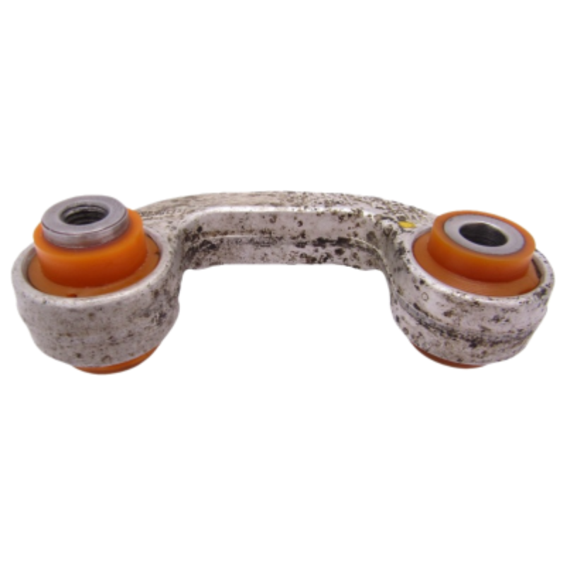 Поліуретанова стійка переднього стабілізатора Audi A4 2000-2004 ліва PP-0770af Послуга з перепресування сайлентблоків (Сайлентблоки в ціну не входять)