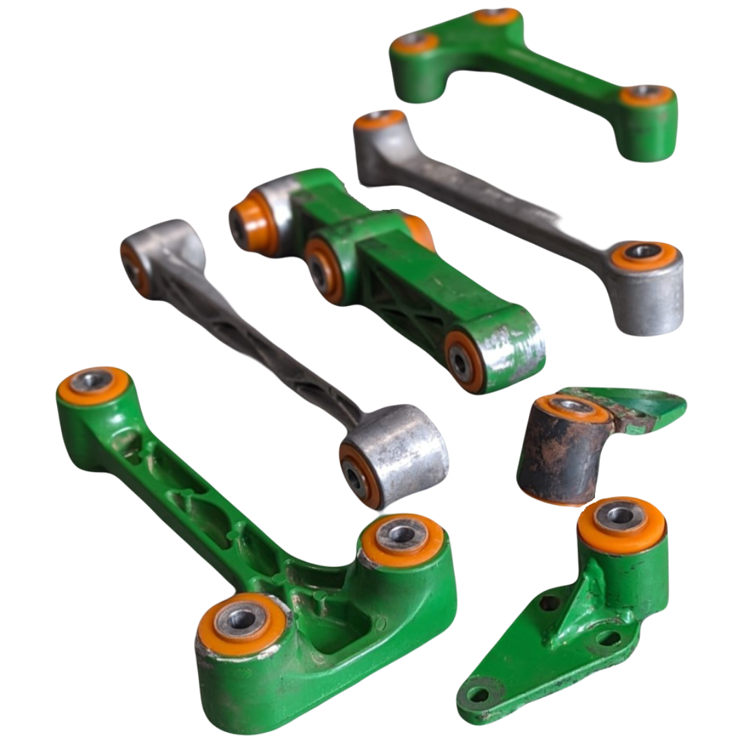 Важелі соломотрясу John Deere Послуга з перепресування сайлентблоків (Сайлентблоки в ціну не входять) PP-0771_0772pos