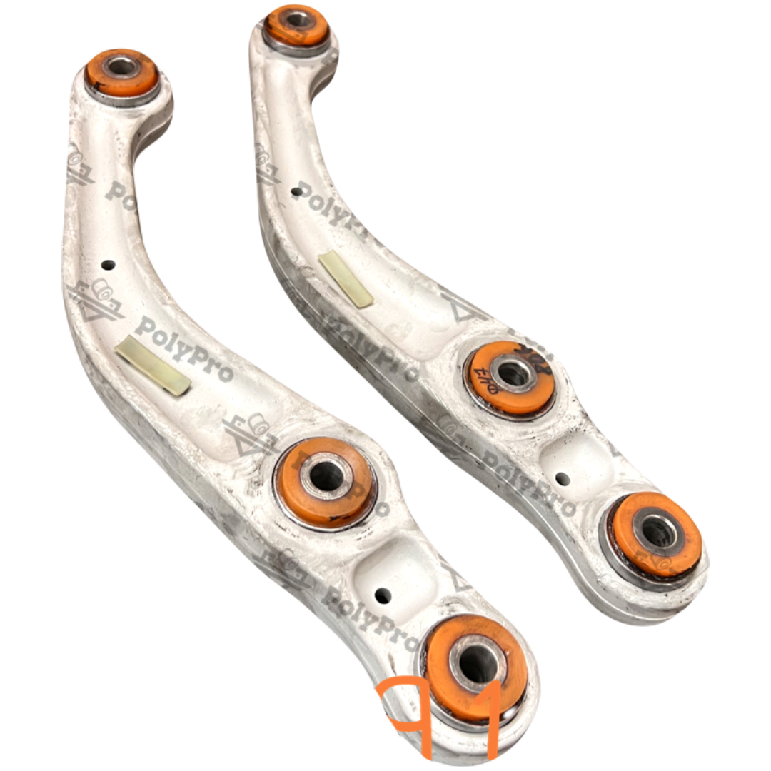 Rear lower transverse arm Audi A8 1994-2002 Service for sandblasting, powder painting and re-pressing of the bushing (Bushing is not included in the price)