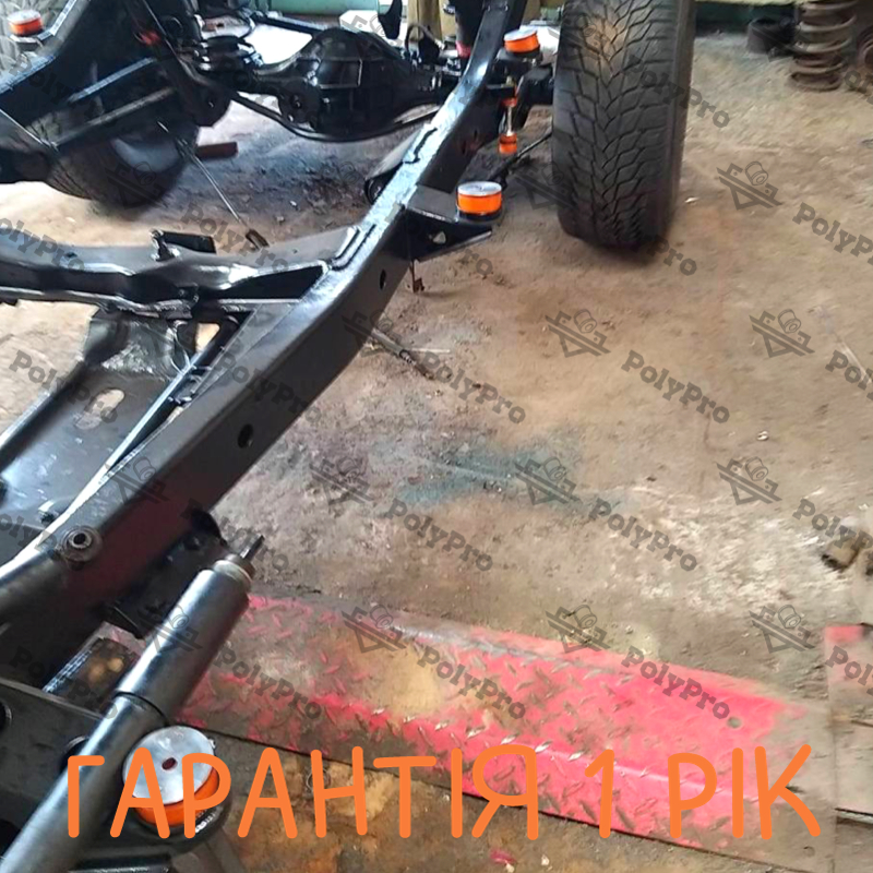 Подушки рами Mitsubishi Pajero Sport 1996-2008 Послуга з перепресування сайлентблоків (Сайлентблоки в ціну не входять)