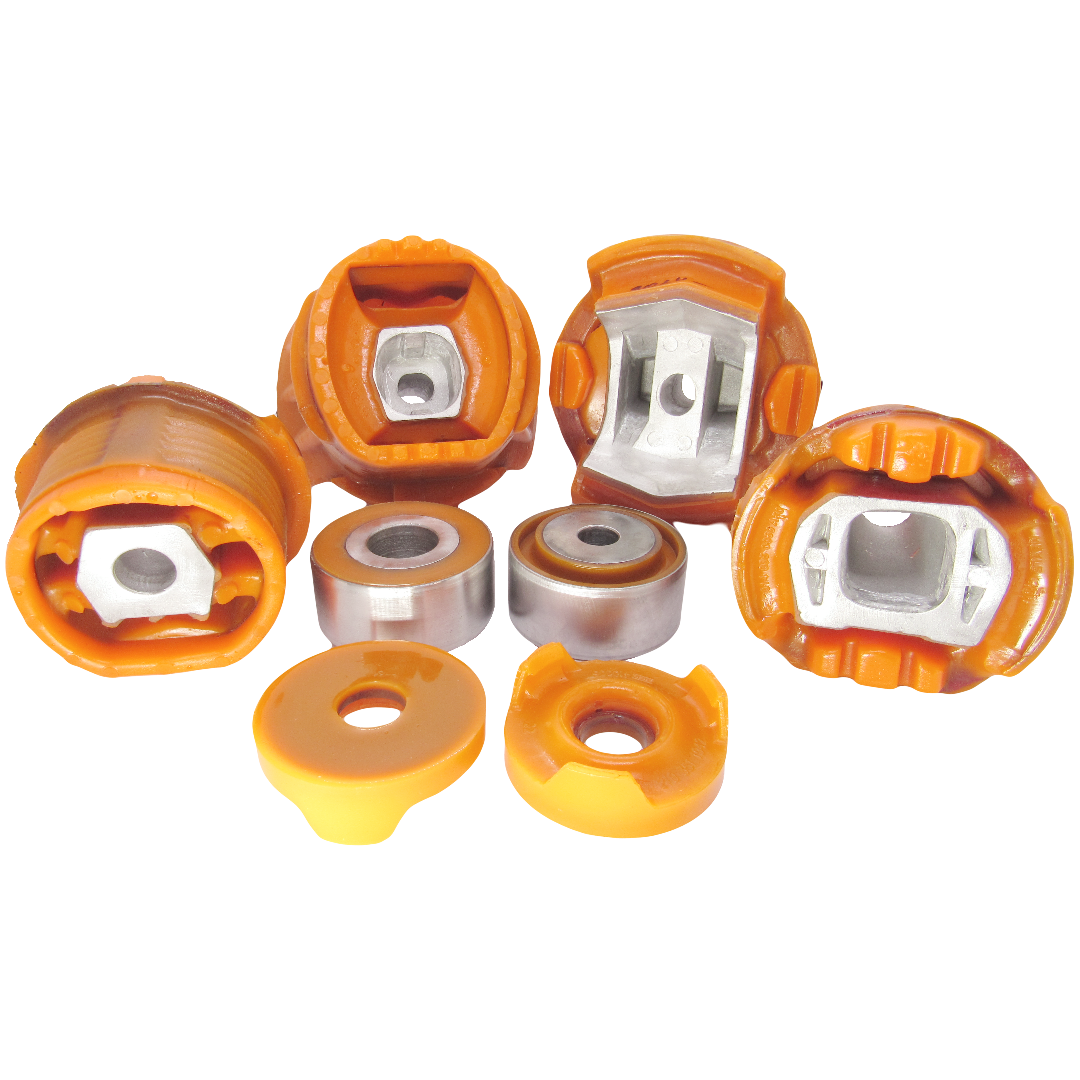 Полиуретановый сайлентблок заднего подрамника Merсedes 140 1991-1998