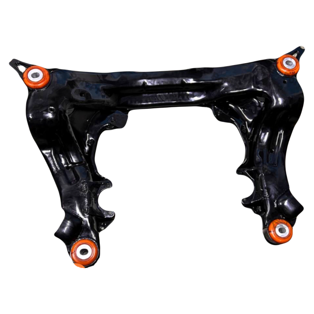 Передній підрамник Audi A4 2000-2004 Послуга з піскостуйного очищення, покриття порошковою фарбою та перепресування сайлентблока (Сайлентблоки в ціну не входять)