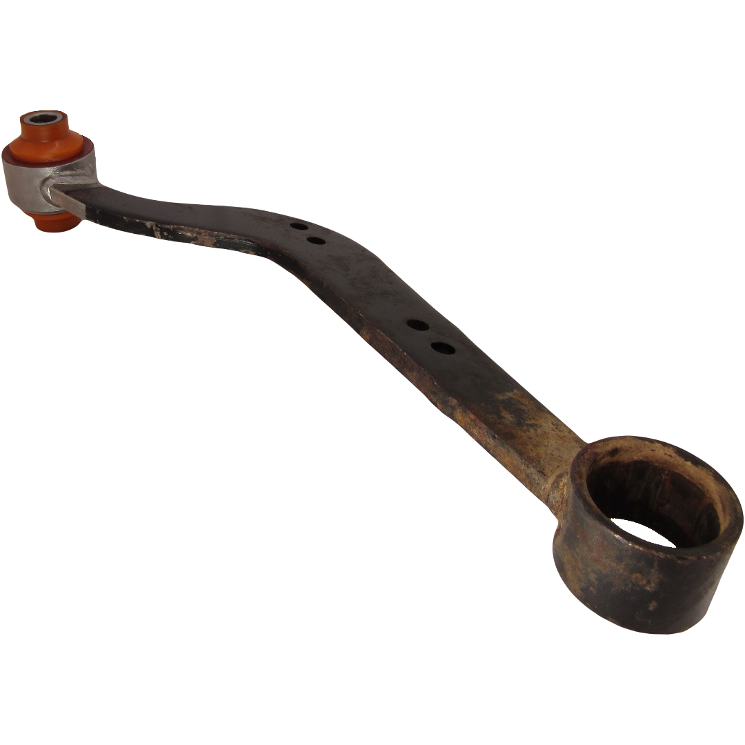 Поліуретановий сайлентблок заднього поперечного серповидного важеля зовнішній Toyota Rav4 2005-2013 ліва ТЯГА З ВВАРЕНИМ САЙЛЕНТБЛОКОМ