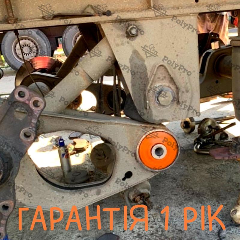 Передняя ось SAF Услуга с перепресовки сайлентблоков (Сайлентблоки в цену не входят)