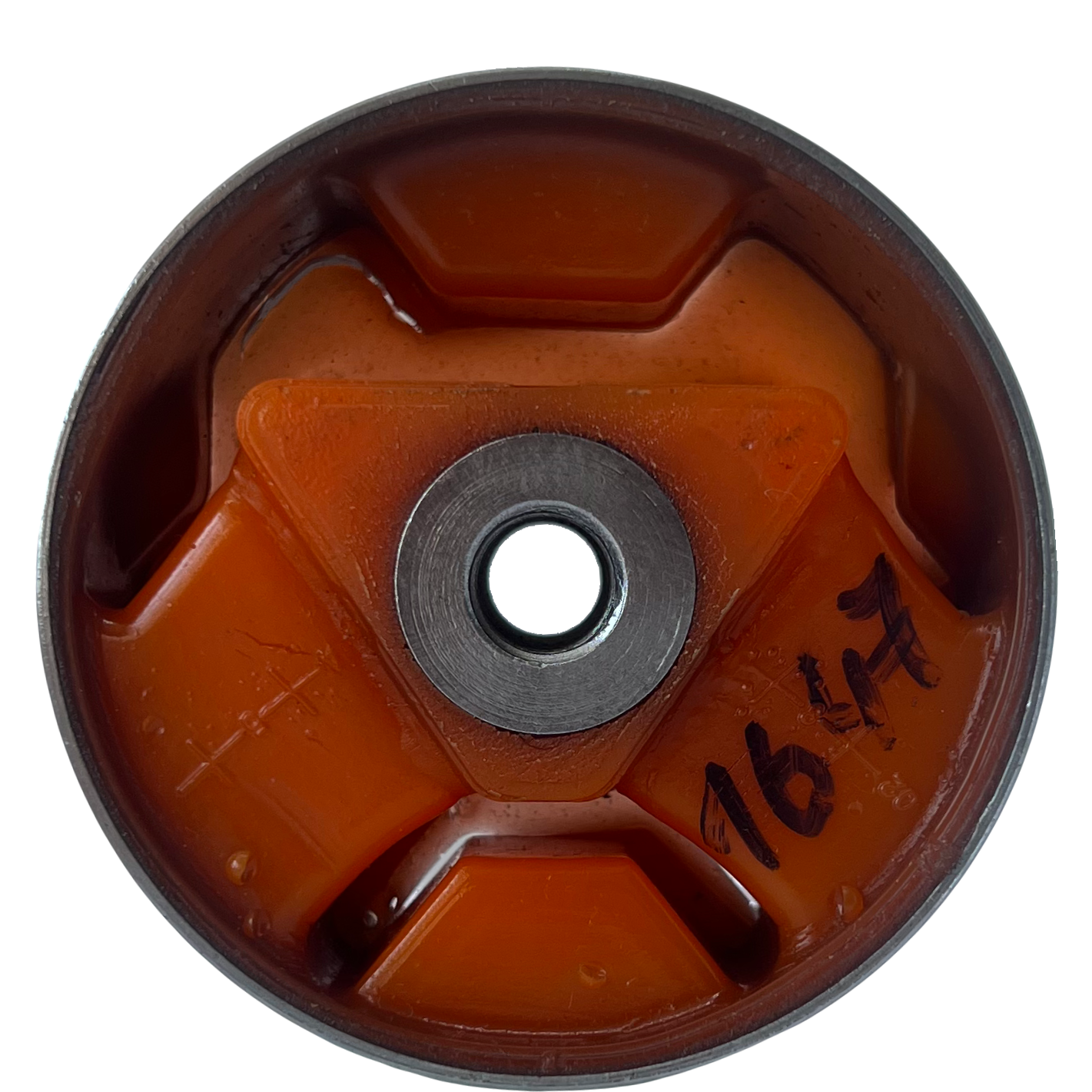 Polyurethane front engine mount Chevrolet Evanda 2000-2006 PP-1647 REPLACEABLE BUSHING