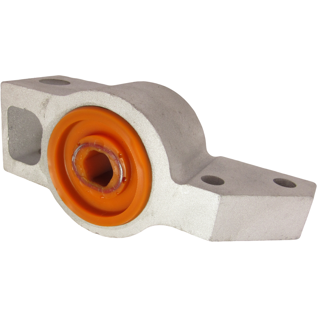 Поліуретановий сайлентблок переднього важеля задній Volkswagen Scirocco 2008- лівий В КРОНШТЕЙНІ Цільнолитий