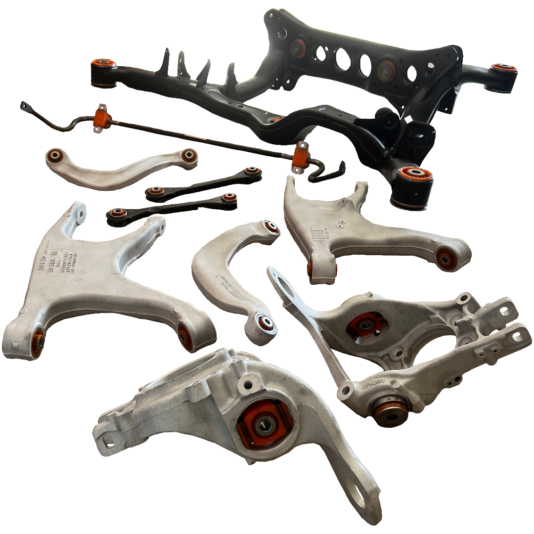 Задня підвіска автомобіля Audi A4 2007-2015 Послуга з піскостуйного очищення, покриття фарбою та перепресування сайлентблока