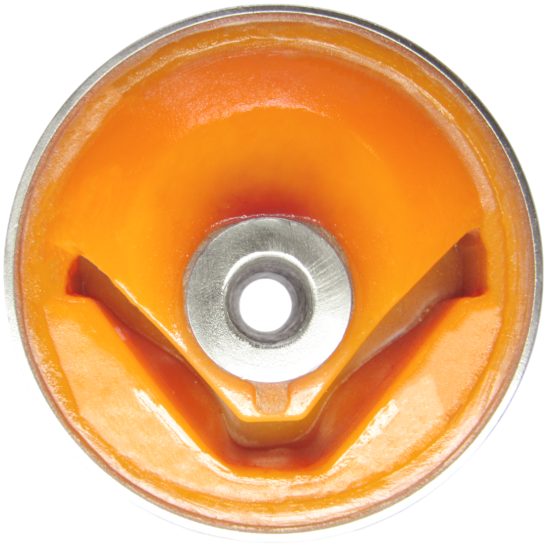 Поліуретанова подушка двигуна Mitsubishi Space Star 1998-2004 з боку є кріплення ЗМІННИЙ САЙЛЕНТБЛОК