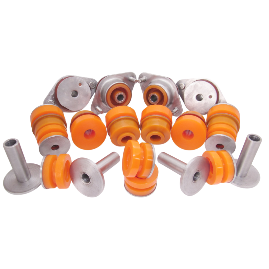 Монтажний комплект кріплення подушок рами кузова Nissan Np300 2015- ДОВГА БАЗА