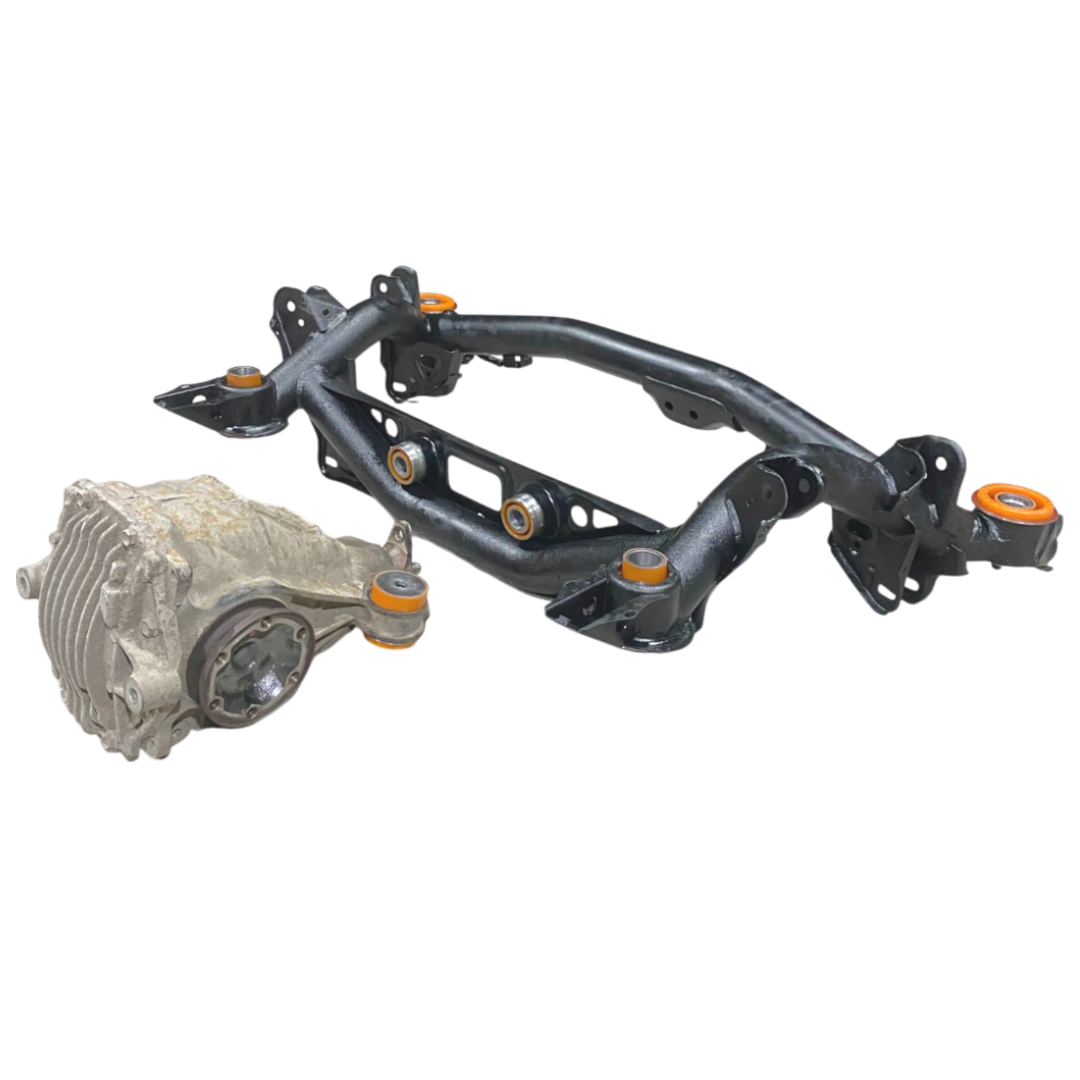 Задняя подвеска Lexus Ls 1994-2000 Услуга по пескоструйной очистке, покраске краской и перепресовке сайлентблока (Сайлентблоки в цену не входят)