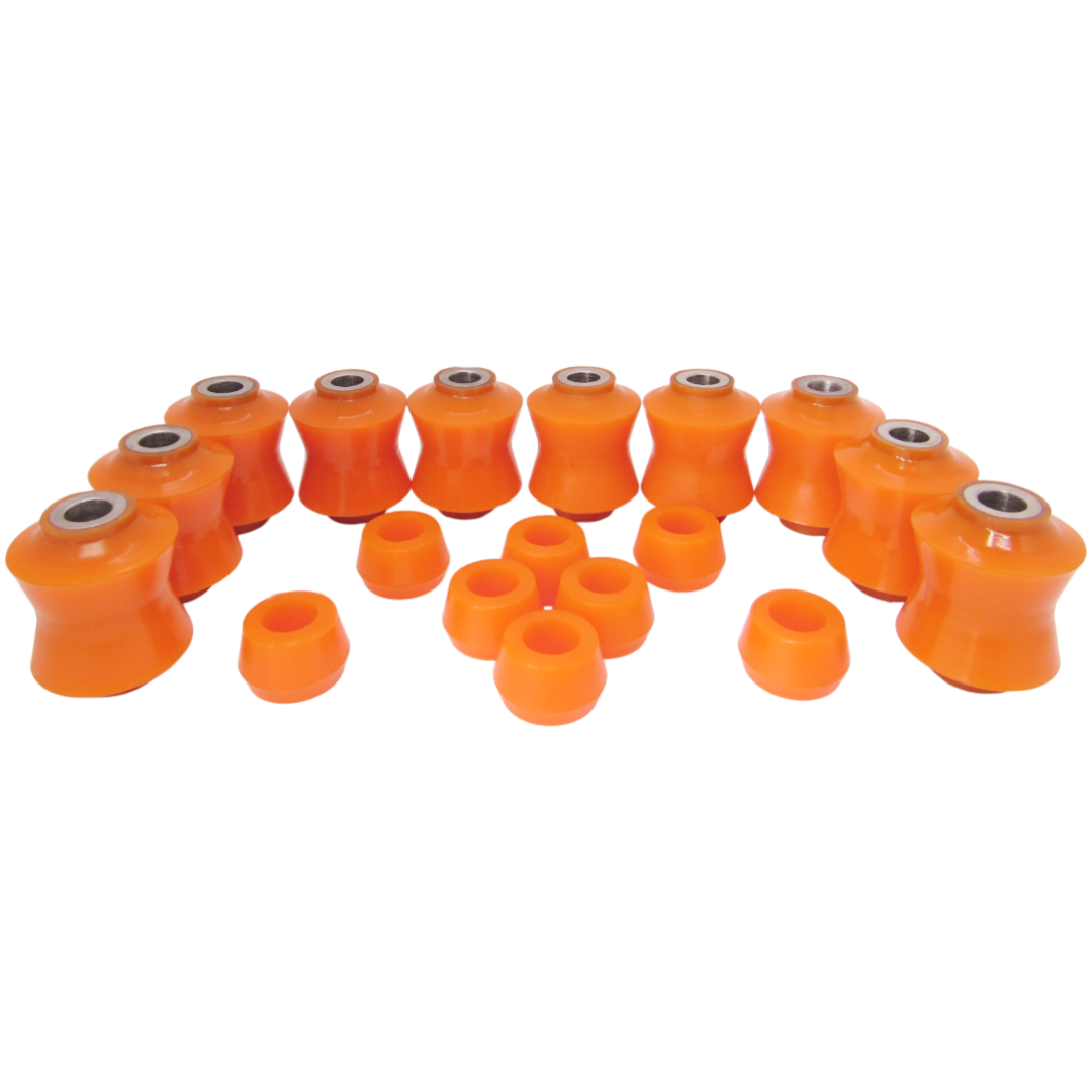 Поліуретановий комплект задньої підвіски З ВВАРЕНИМИ МЕТАЛЕВИМИ ВТУЛКАМИ Ваз 2121 1977-