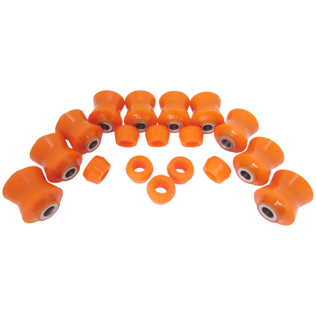 Поліуретановий комплект задньої підвіски З ВВАРЕНИМИ МЕТАЛЕВИМИ ВТУЛКАМИ Ваз 2121 1977-