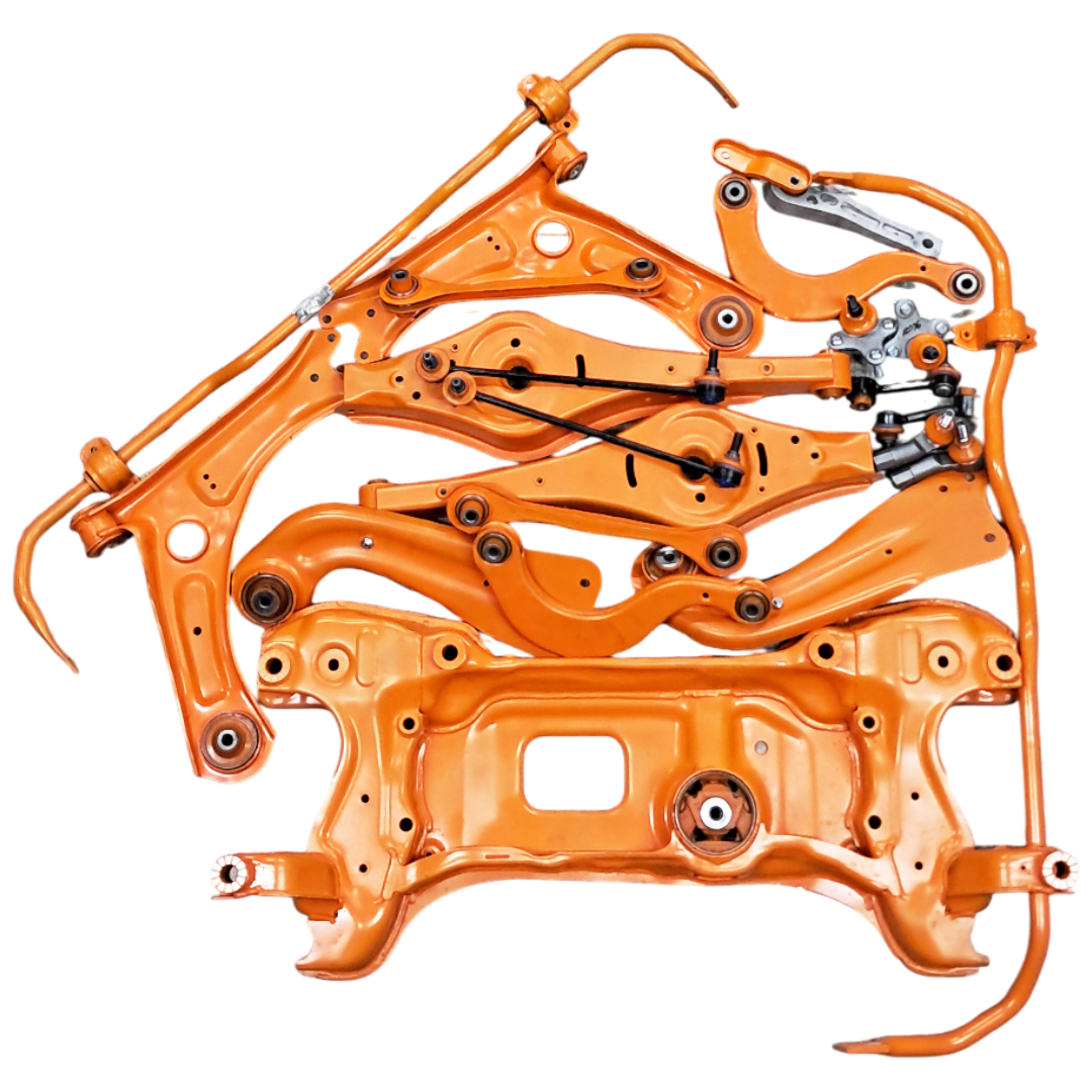 Подвеска автомобиля Skoda Yeti 2009-2017 Услуга по пескоструйной очистке, покраске краской и перепресовке сайлентблока (Сайлентблоки в цену не входят)