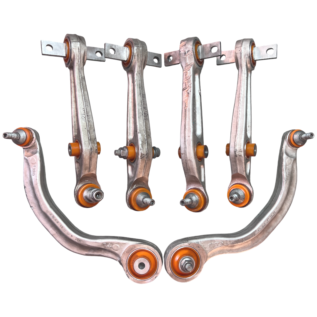 Передняя подвеска автомобиля Tesla Model 3 2017- Услуга с перепресовки сайлентблоков (Сайлентблоки в цену не входят)