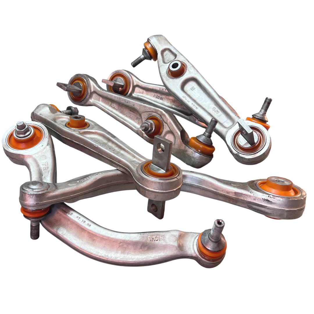 Передняя подвеска автомобиля Tesla Model 3 2017- Услуга с перепресовки сайлентблоков (Сайлентблоки в цену не входят)