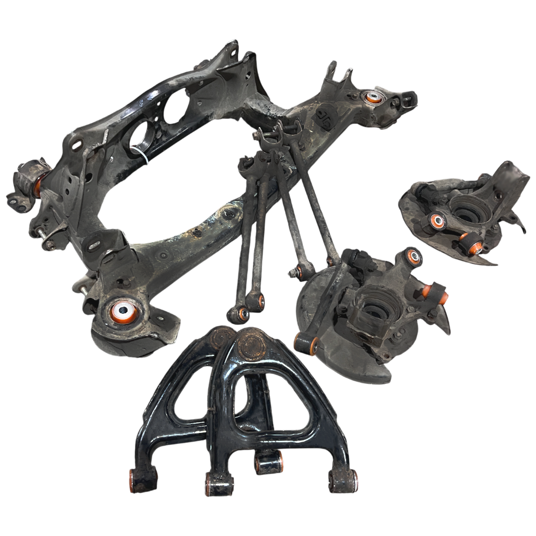 Задня підвіска автомобіля Toyota Mark 1992-1996 Послуга з перепресування сайлентблоків (Сайлентблоки в ціну не входять)