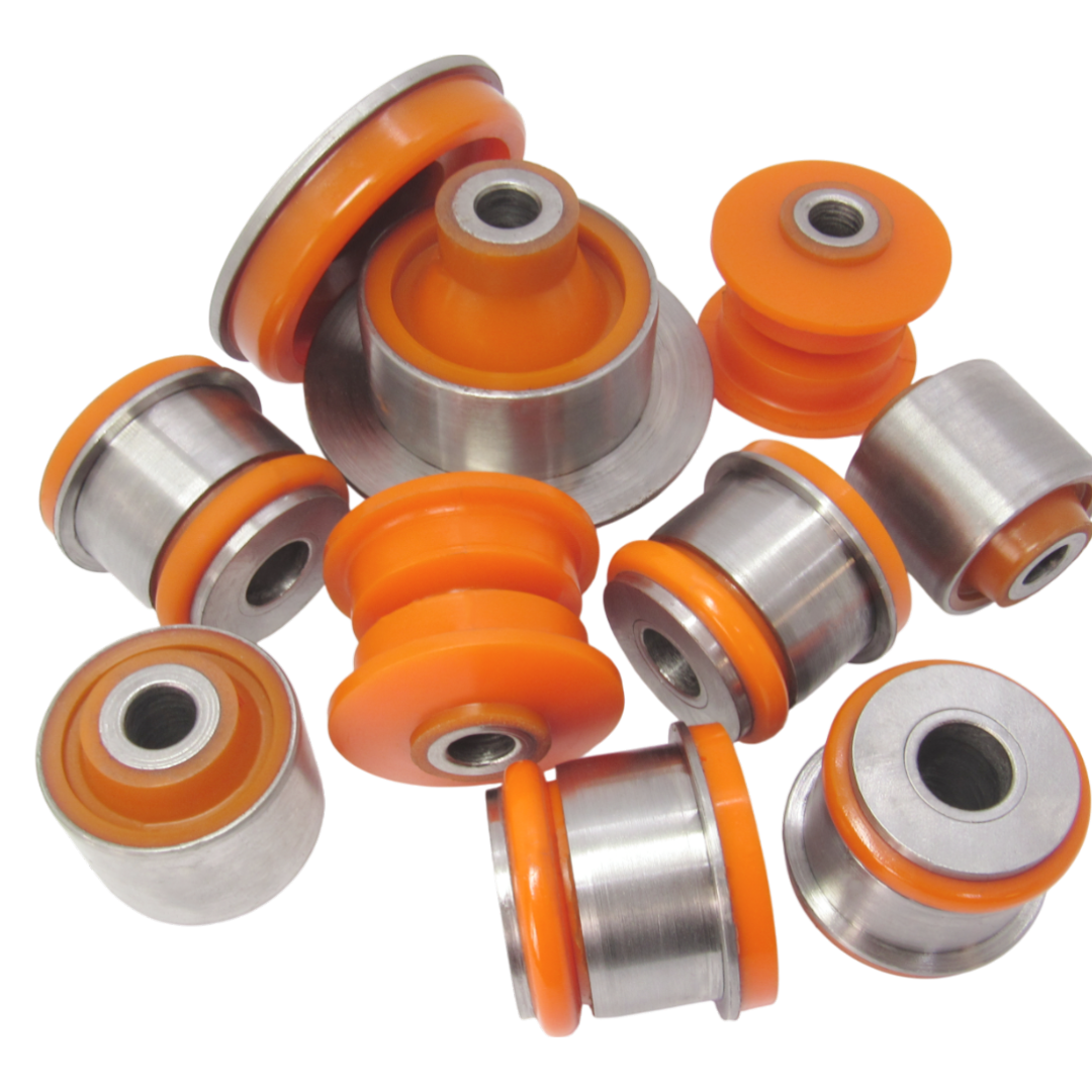 Поліуретановий комплект сайлентблоків заднього підрамника Audi 100 C4 1990-1994 quattro