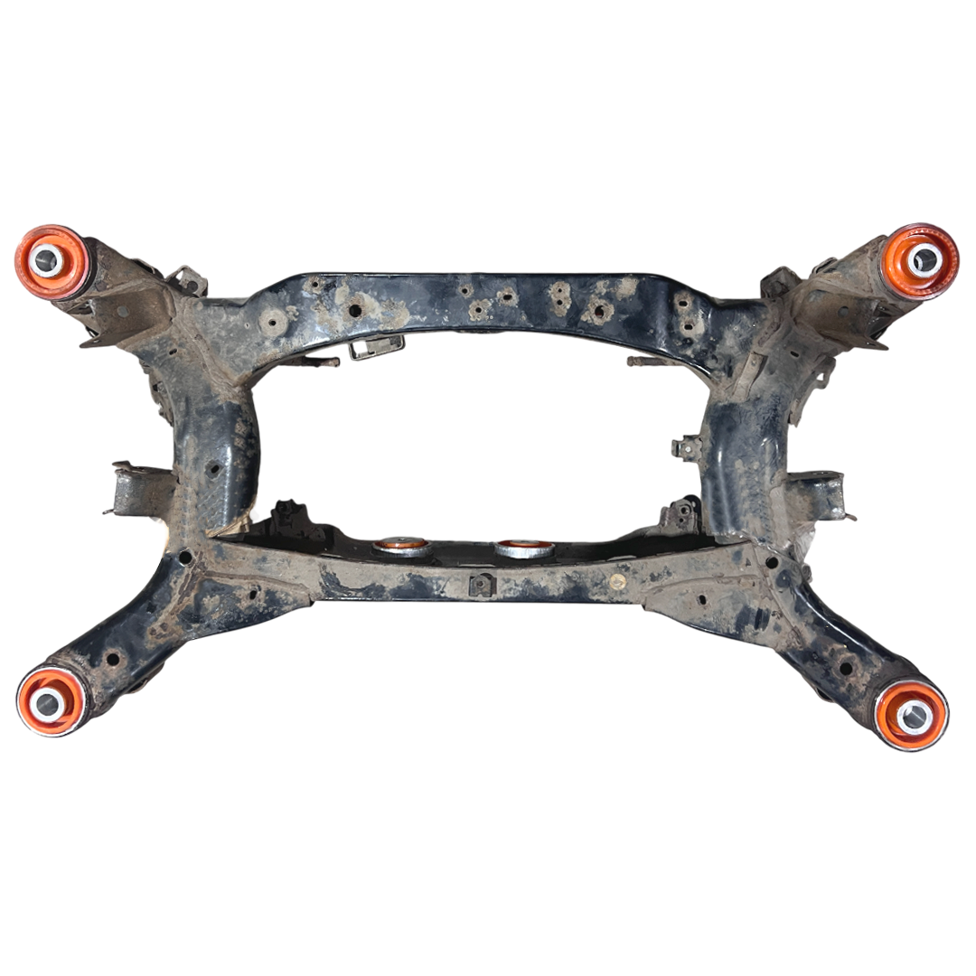 Задний подрамник Hyundai Genesis 2008-2014 Услуга с перепресовки сайлентблоков (Сайлентблоки в цену не входят)