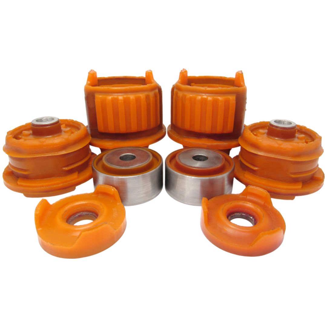 Поліуретановий комплект сайлентблоків заднього підрамника Mercedes-Benz 210 1995-2002